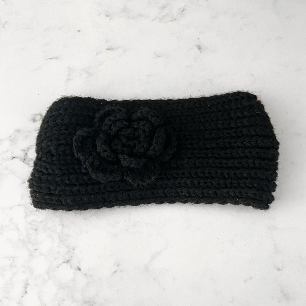Winter knit headband
